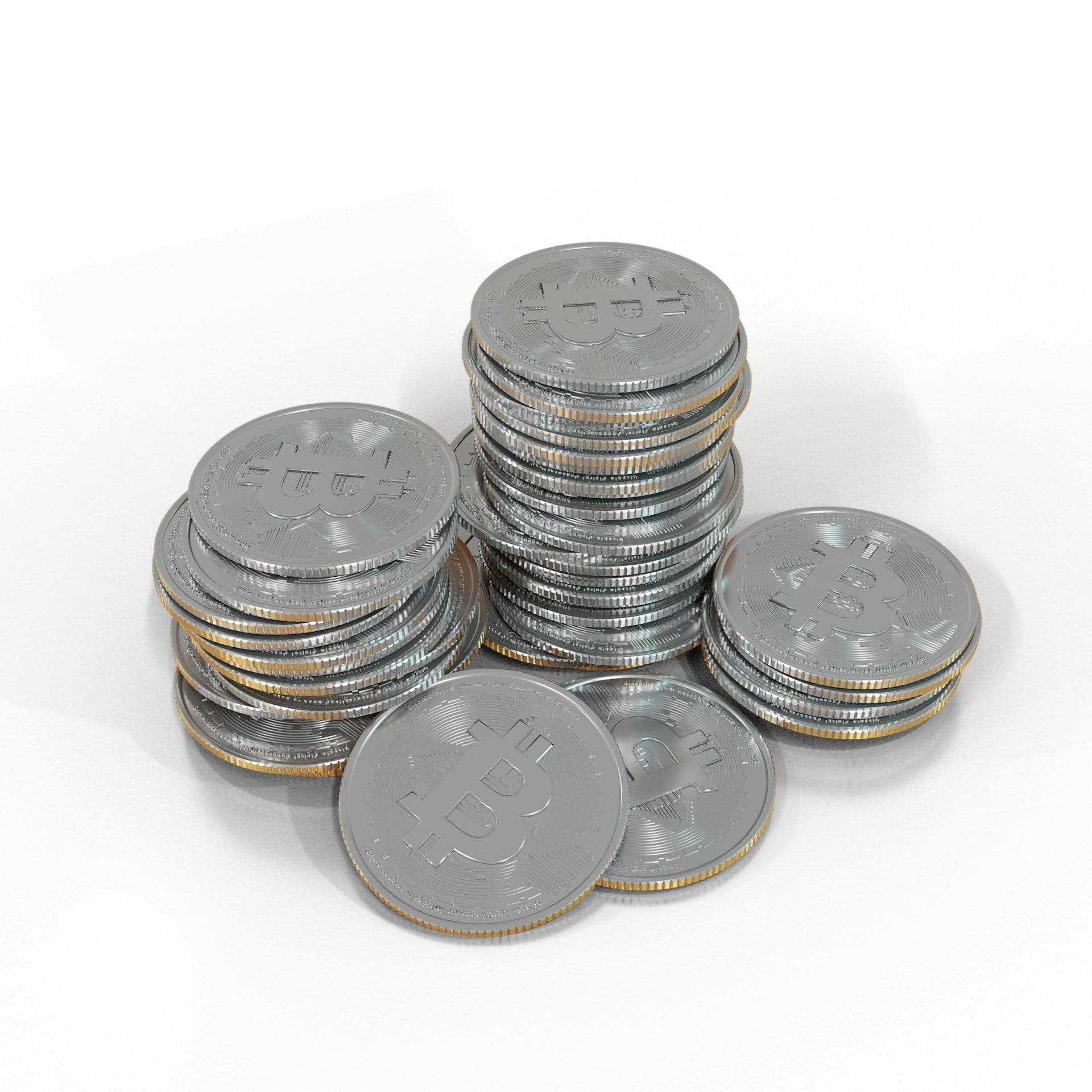 Bank statement with coins on top