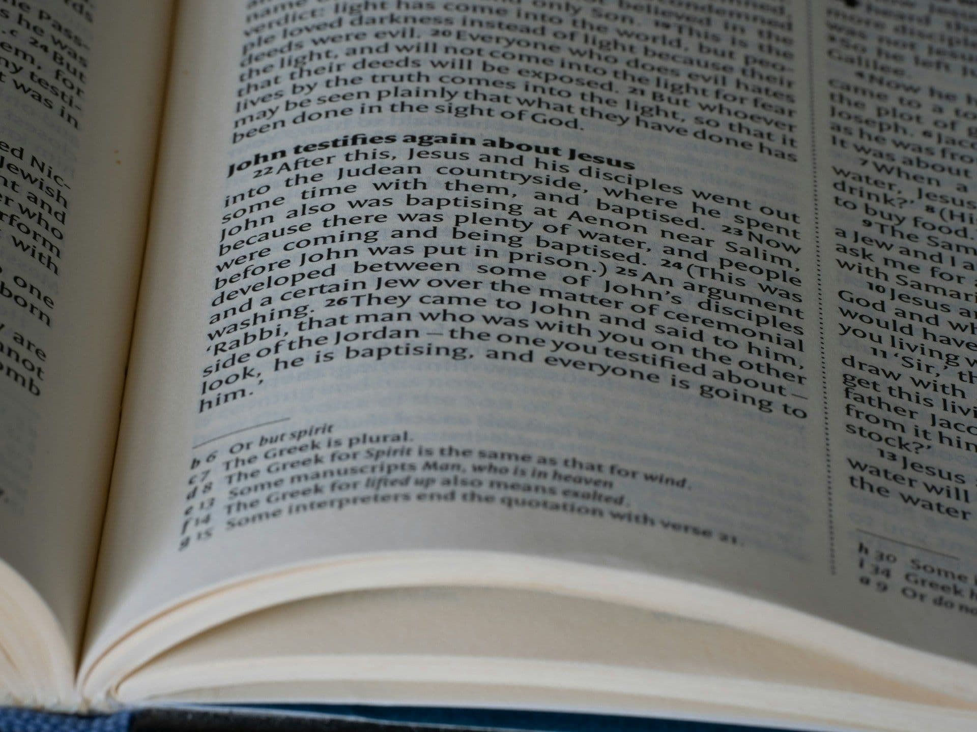 Open dictionary book pages