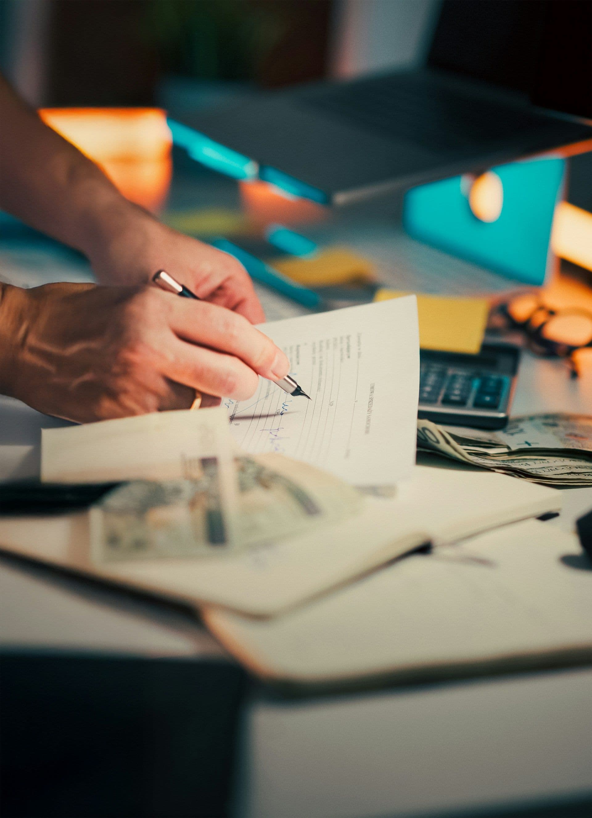 Loan paperwork and documents